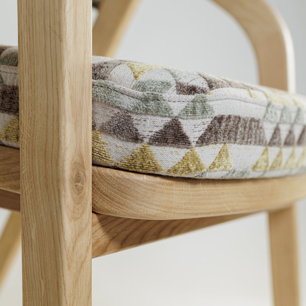 Крісло Lovko Otis Натуральний дуб / Hector 98/3-10