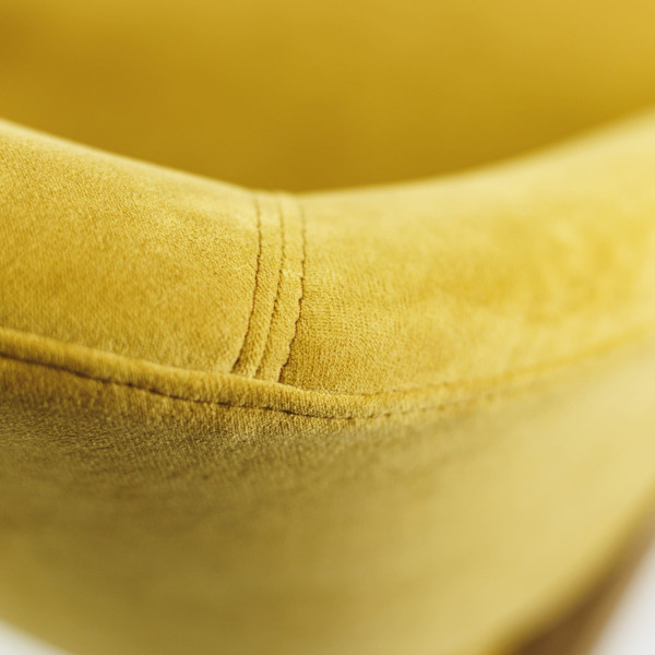 Кресло Lovko Otis Натуральный дуб / Vintage Velvet 08 Mustard-7