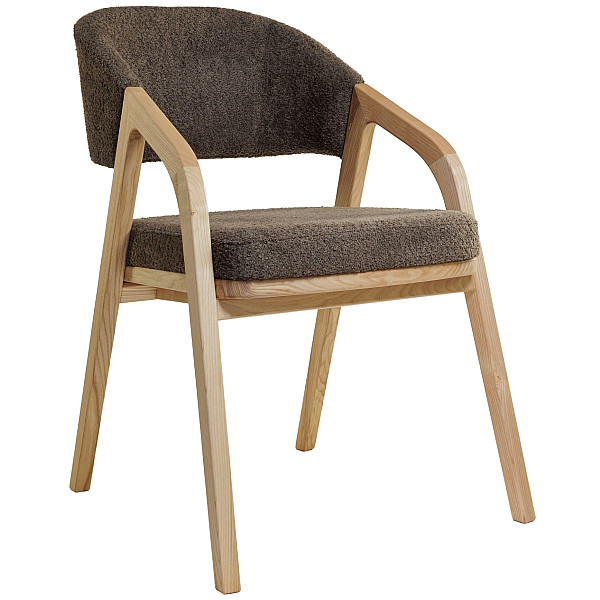 Кресло Lovko Otis Натуральный ясень / Anthology 7 Mocca-0