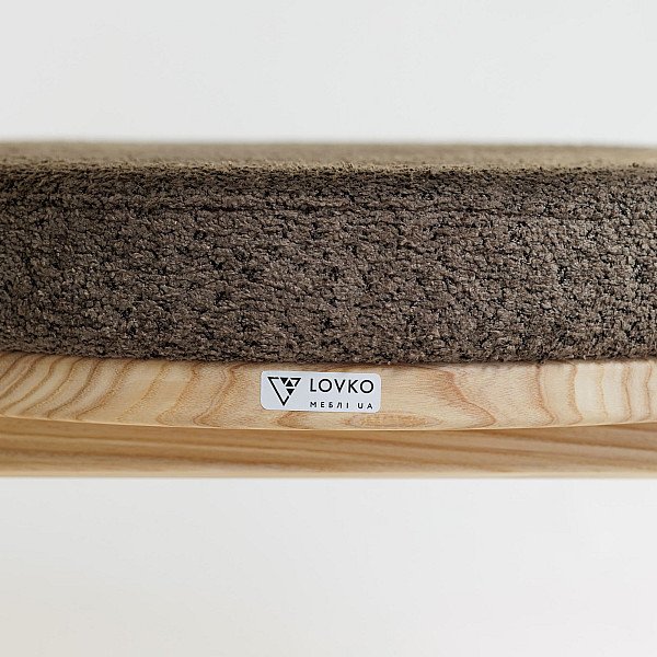 Кресло Lovko Otis Натуральный ясень / Anthology 7 Mocca-6