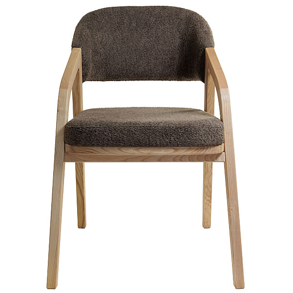 Кресло Lovko Otis Натуральный ясень / Anthology 7 Mocca-1