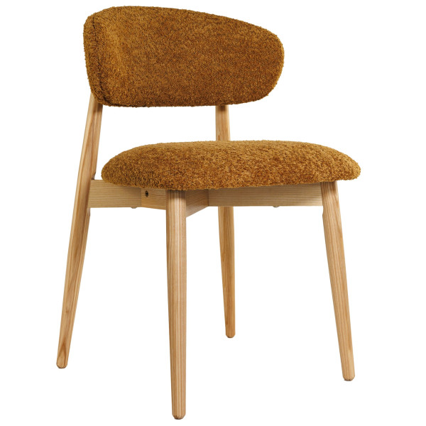 Стул Lovko Panda Натуральный ясень/Anthology 11 Amber-0