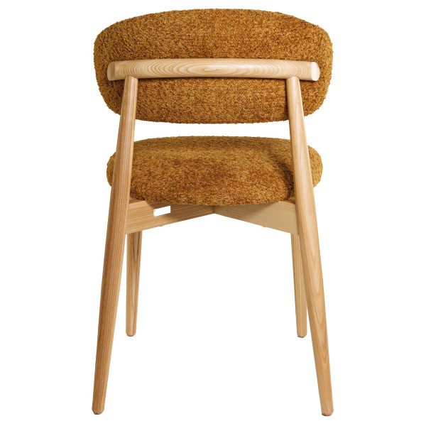 Стул Lovko Panda Натуральный ясень/Anthology 11 Amber-3