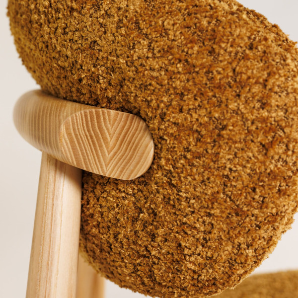 Стул Lovko Panda Натуральный ясень/Anthology 11 Amber-5