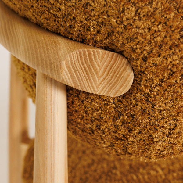 Стул Lovko Panda Натуральный ясень/Anthology 11 Amber-6