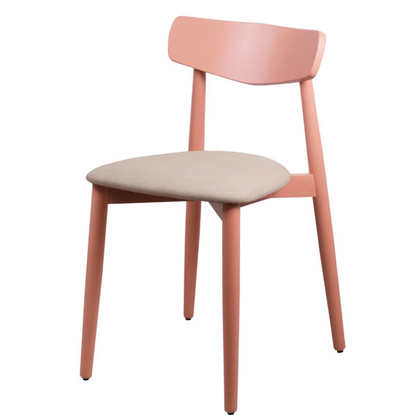 Стілець Lovko Dan Бежево-Червоний-0