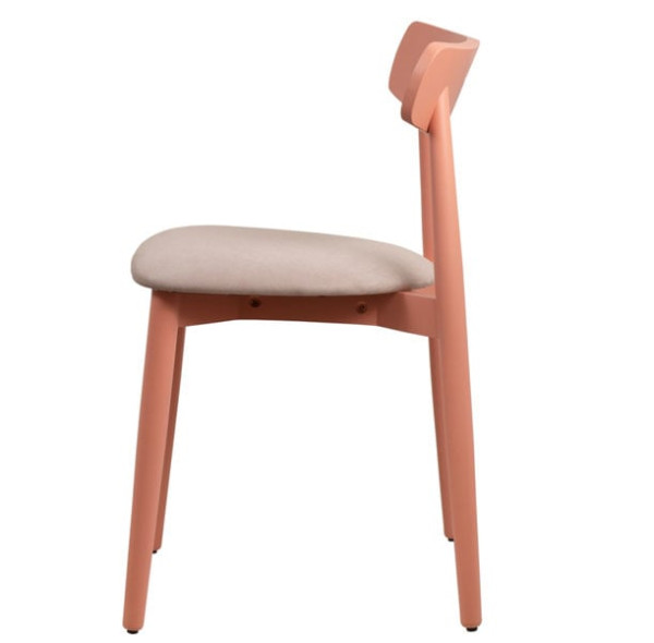 Стілець Lovko Dan Бежево-Червоний-1