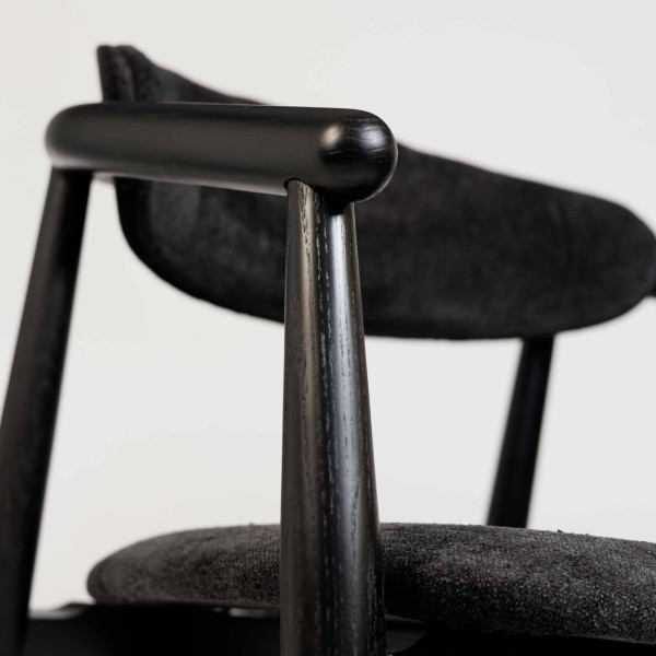 Стул Lovko Mamont soft Черный-12