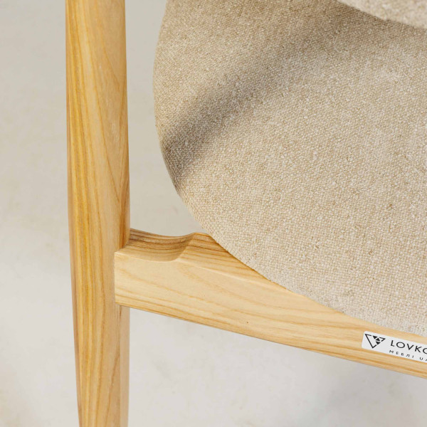 Стул Lovko Mamont soft Натуральный ясень/Magenta 13-15