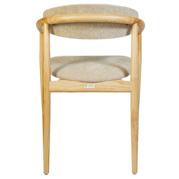 Стул Lovko Mamont soft Натуральный ясень/Magenta 13-4