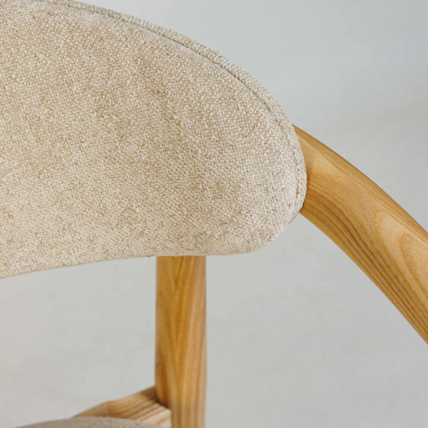 Стул Lovko Mamont soft Натуральный ясень/Magenta 13-8