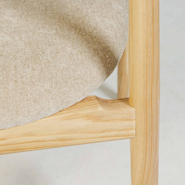 Стул Lovko Mamont soft Натуральный ясень/Magenta 13-9