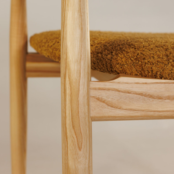 Стул Lovko Mamont soft Натуральный ясень/Anthology 11 Amber-4