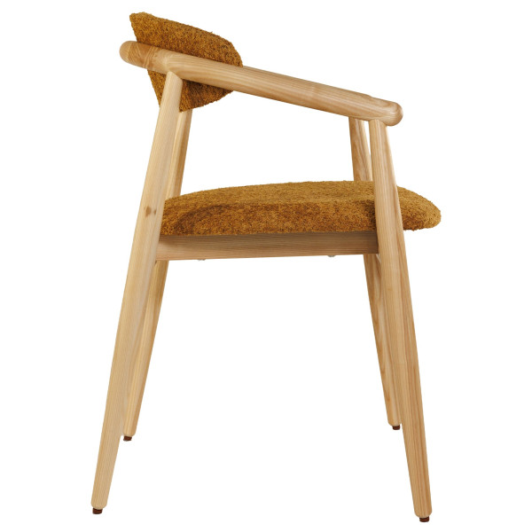 Стул Lovko Mamont soft Натуральный ясень/Anthology 11 Amber-2