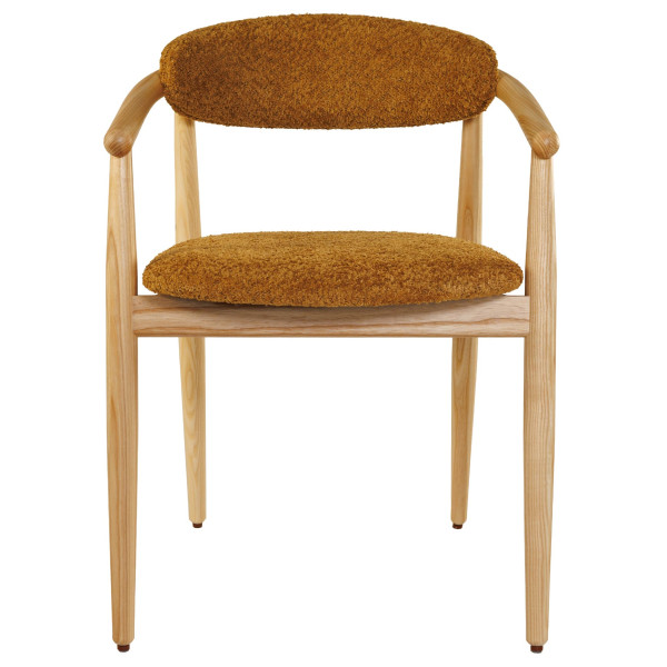 Стул Lovko Mamont soft Натуральный ясень/Anthology 11 Amber-1