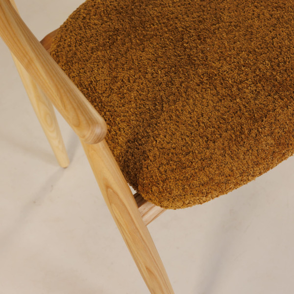 Стул Lovko Mamont soft Натуральный ясень/Anthology 11 Amber-8