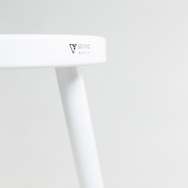 Полубарный стул Lovko №3 Белый-4