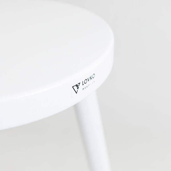 Полубарный стул Lovko №3 Белый-5