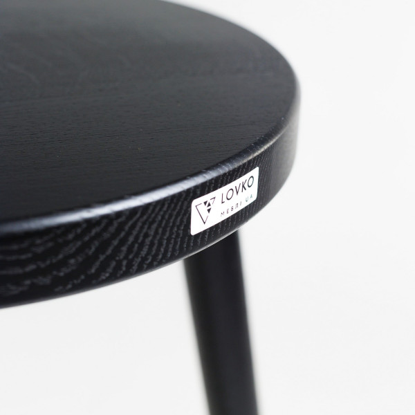 Полубарный стул Lovko №3 Черный-6