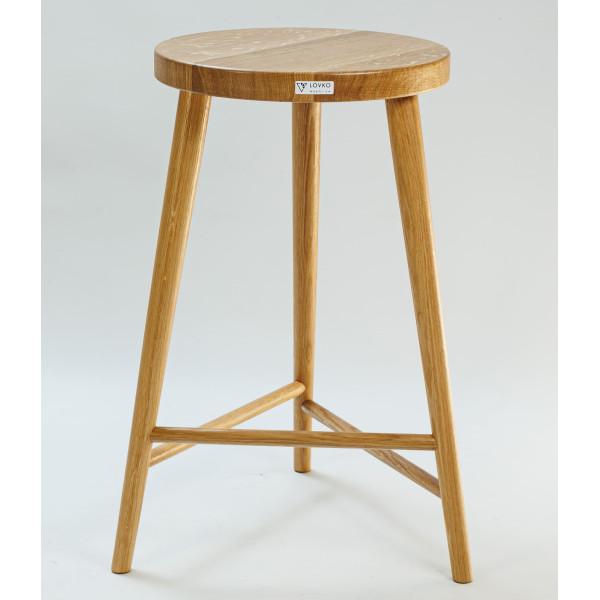 Напівбарний стілець Lovko №3 Натуральний дуб-1