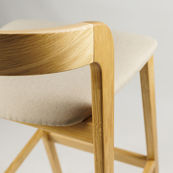 Полубарный стул Lovko Floki New натуральний дуб-6