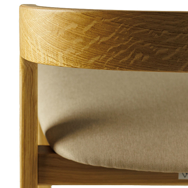 Полубарный стул Lovko Floki New натуральний дуб-5