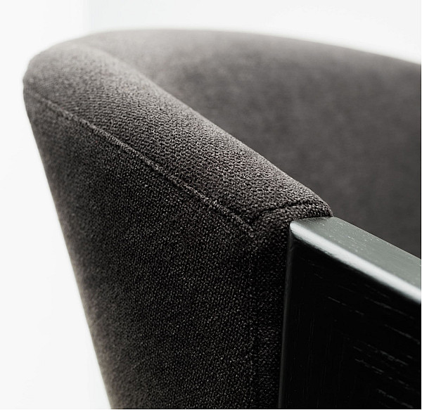 Крісло напівбарне Lovko Otis Чорний-4