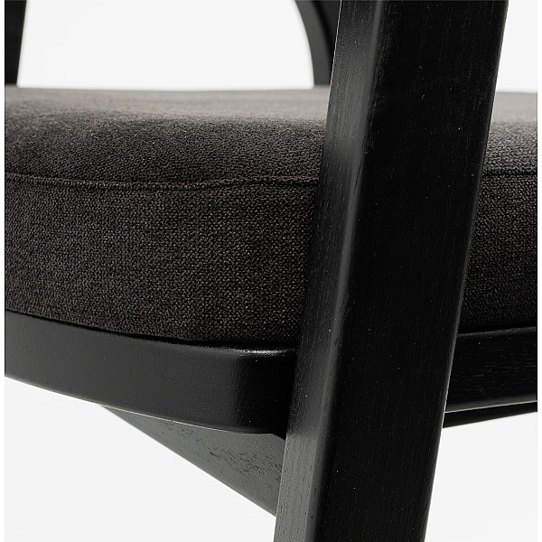 Крісло напівбарне Lovko Otis Чорний-7