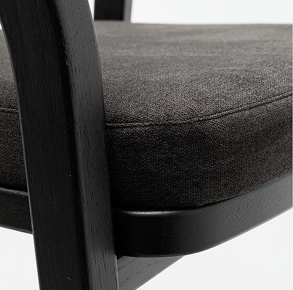Крісло напівбарне Lovko Otis Чорний-5