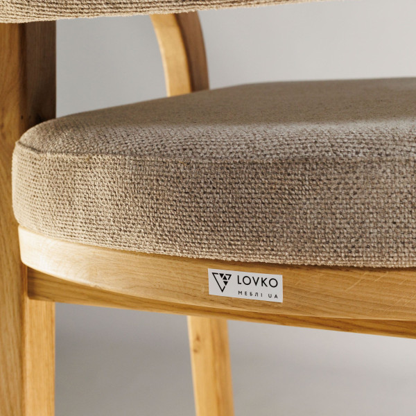 Кресло полубарное Lovko Otis Натуральный дуб-4