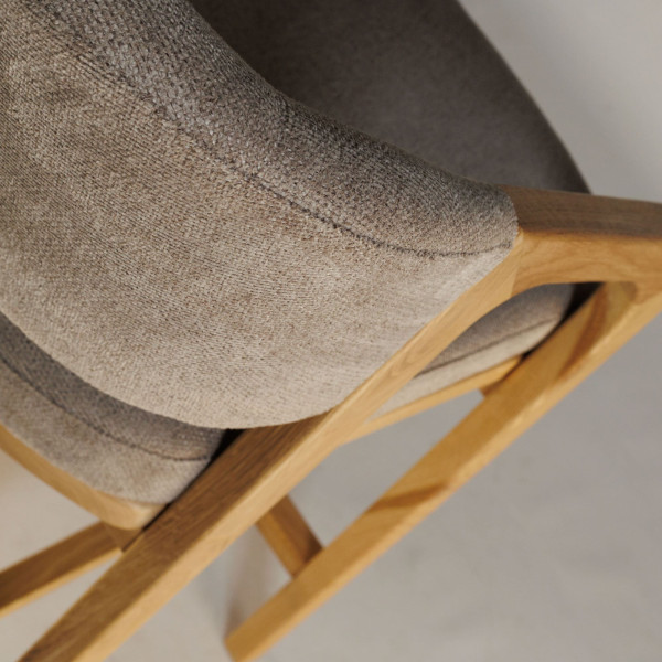 Кресло полубарное Lovko Otis Натуральный дуб-6