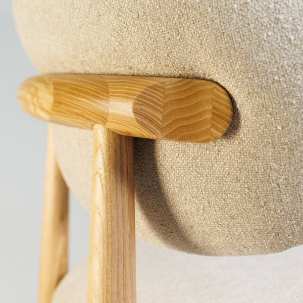 Стул полубарный Lovko Panda Натуральный ясень-6