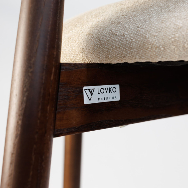 Стілець напівбарний Lovko Panda Темний горіх-7