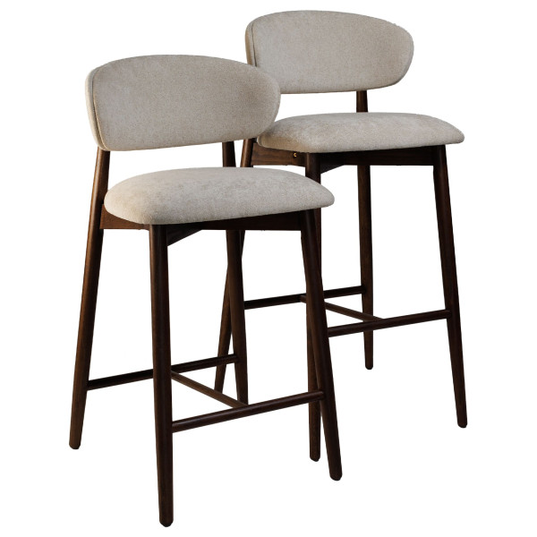 Стілець напівбарний Lovko Panda Темний горіх-3