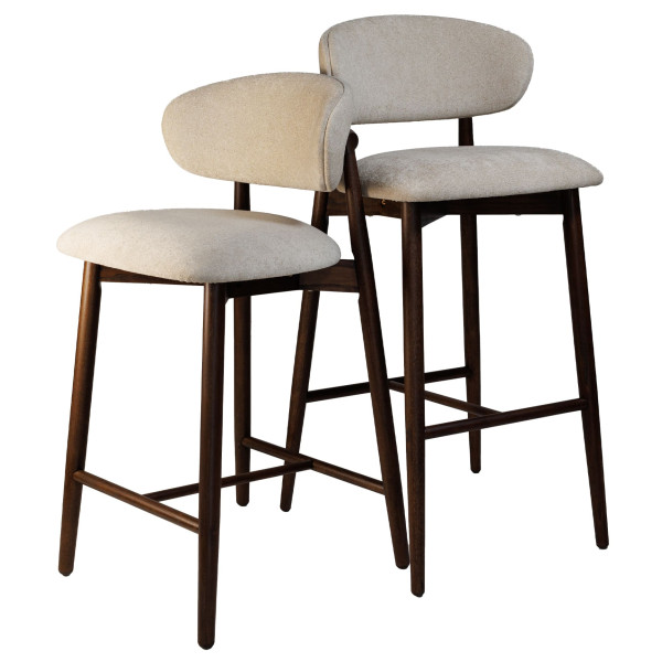 Стілець напівбарний Lovko Panda Темний горіх-4