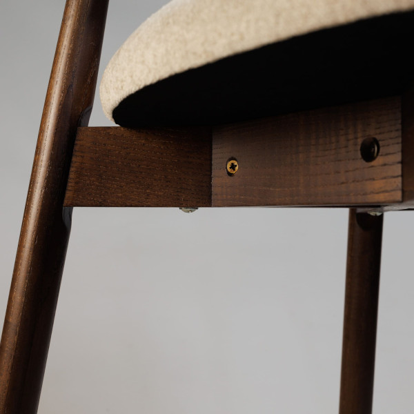 Стілець напівбарний Lovko Panda Темний горіх-10