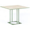 Стол Lovko Avangard SQ 90 Зеленый Ral 6013/CLEAF Millennium S083 Пудра-0-thumb