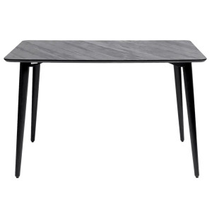 Стол обеденный Lovko Dan HPL Arpa 3408 Losa/черный 120х80 см