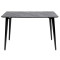 Стіл обідній Lovko Dan HPL Arpa 3408 Losa/чорний 120х80 см-0-thumb