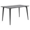 Стіл обідній Lovko Dan HPL Arpa 3408 Losa/чорний 120х80 см-1-thumb