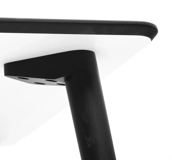 Стіл обідній Lovko Dan HPL Arpa 3408 Losa/чорний 120х80 см-5