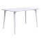 Стіл обідній Lovko Dan HPL Arpa 3346 Ker/білий 120х80 см-1-thumb
