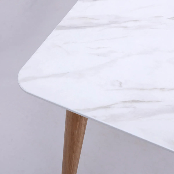 Стіл обідній Lovko Dan HPL Arpa 3346 Ker/дуб 120х80 см-3