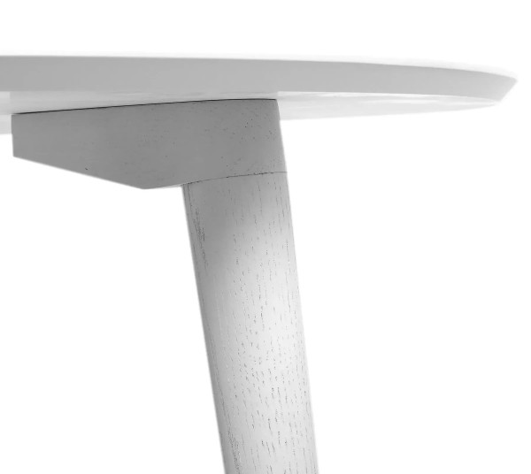 Обідній стіл Lovko Dan d-100 HPL Arpa 3346 Ker/білий-4