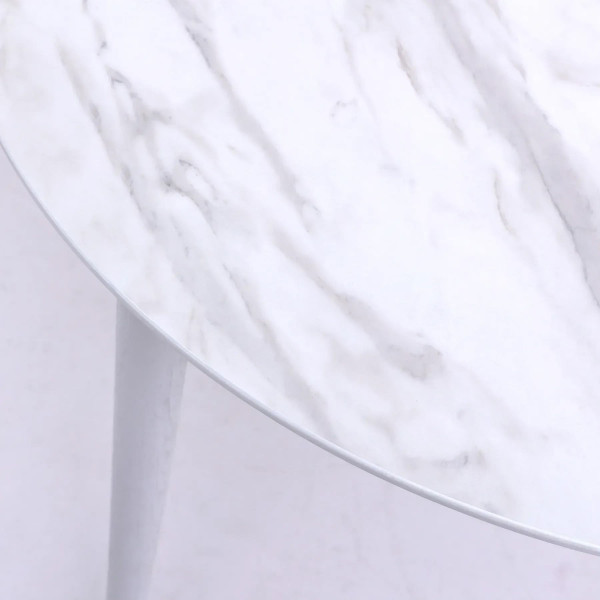 Обідній стіл Lovko Dan d-100 HPL Arpa 3346 Ker/білий-3