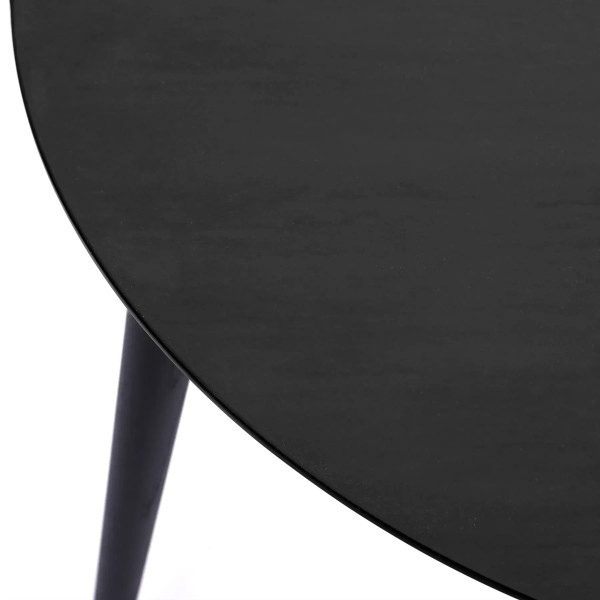 Обідній стіл Lovko Dan d-100 HPL Arpa 3408 Losa/чорний-3