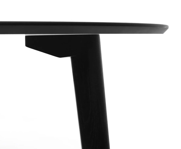 Обідній стіл Lovko Dan d-100 HPL Arpa 3408 Losa/чорний-4