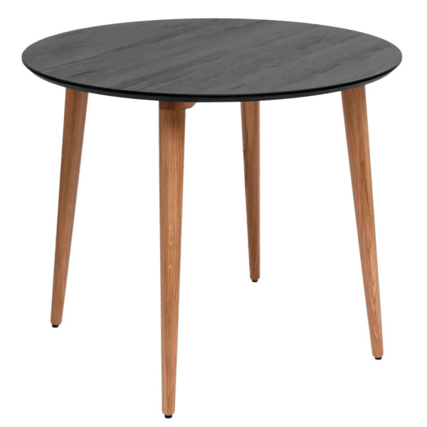 Обідній стіл Lovko Dan d-100 HPL Arpa 3408 Losa/дуб-0