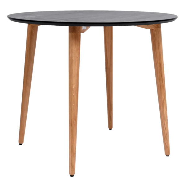 Обідній стіл Lovko Dan d-100 HPL Arpa 3408 Losa/дуб-2