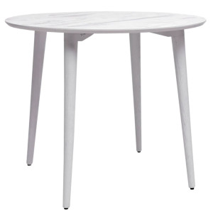 Обідній стіл Lovko Dan d-90 HPL Arpa 3346 Ker/білий
